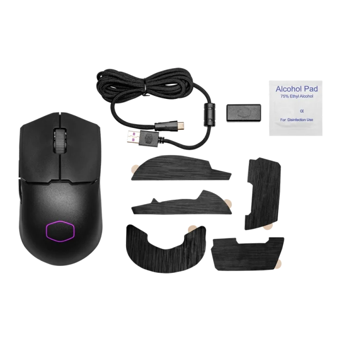 ماوس بی سیم گیمینگ کولر مستر مدل MM712 Black - تصویر 3