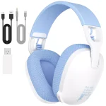 هدست مخصوص بازی بی سیم اونیکوما مدل B2 White - تصویر 2