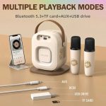 اسپیکر و میکروفون گیمینگ اونیکوما ONIKUMA L7 White - تصویر 4