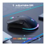 ماوس گیمینگ بی‌سیم اونیکوما ONIKUMA CW917 مشکی - تصویر 4