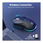 ماوس گیمینگ بی‌سیم اونیکوما ONIKUMA CW917 مشکی - تصویر 5